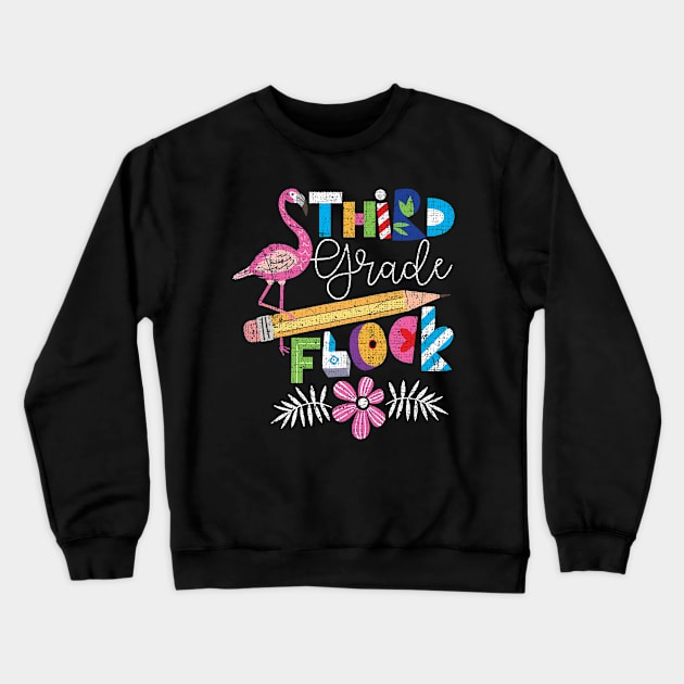 Third Grade Flock Crewneck Sweatshirt by ozalshirts